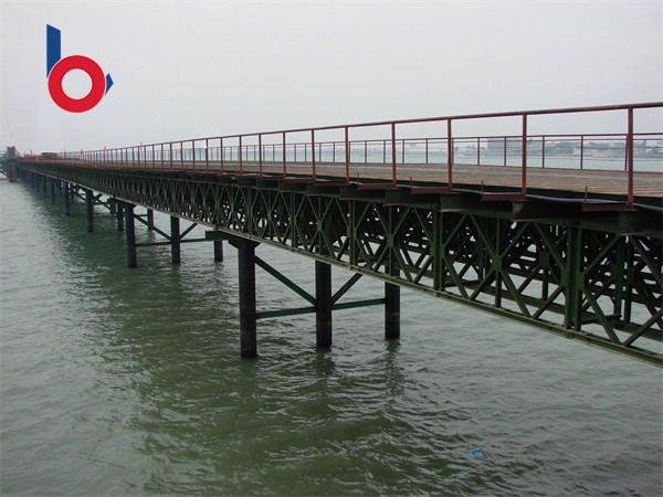 跨海、跨江及跨河上承式貝雷鋼棧橋（中鐵大橋局、中交航務局、中交公路局、中航港等）